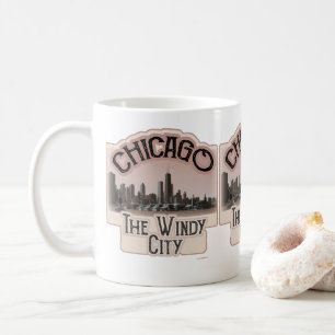 Caneca De Café Windy City in Chicago
