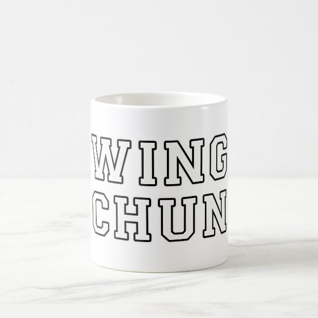 Caneca De Café Wing Chun (Centro)