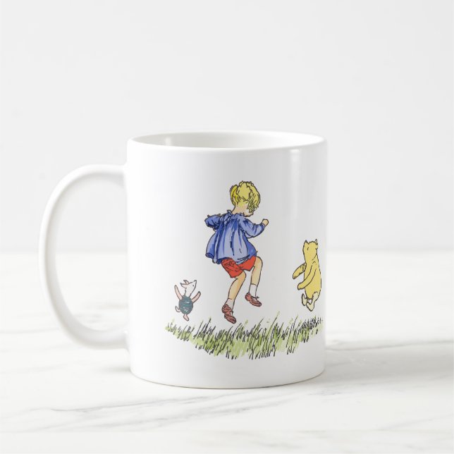 Caneca De Café Winnie The Pooh - Prática Salta (Esquerda)