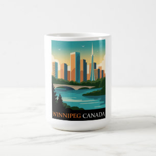 Caneca De Café Winnipeg Canadá