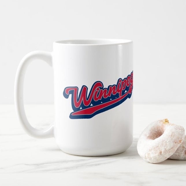 Caneca De Café Winnipeg T-Shirt (Com Donut)