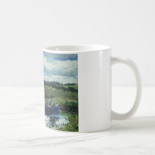 Caneca De Café Winslow Homer - o barco azul