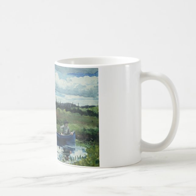 Caneca De Café Winslow Homer - o barco azul (Direita)