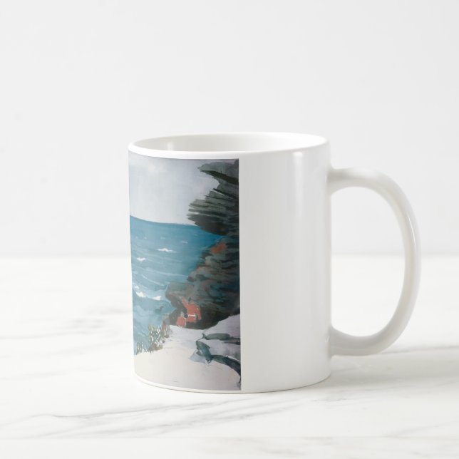 Caneca De Café Winslow Homer - Shore Rocky, Bermudas (Direita)