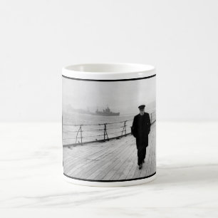Caneca De Café Winston Churchill no mar