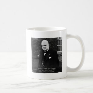 Caneca De Café Winston Churchill "Success Nunca Final" Ofertas