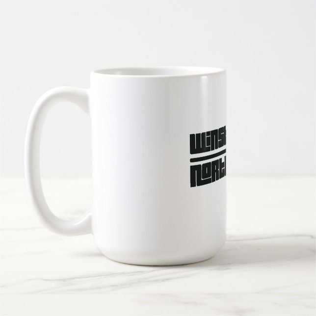 Caneca De Café Winston–Salem - North Carolina (Esquerda)