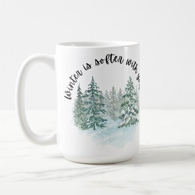Caneca De Café Winter Calm Mug — Cold Days by Magy Soulhart (Esquerda)