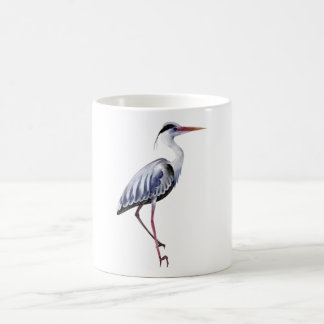 Caneca De Café Winter Herron Watercolor