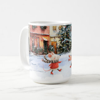 Caneca De Café Winter in Mice Town 15oz.
