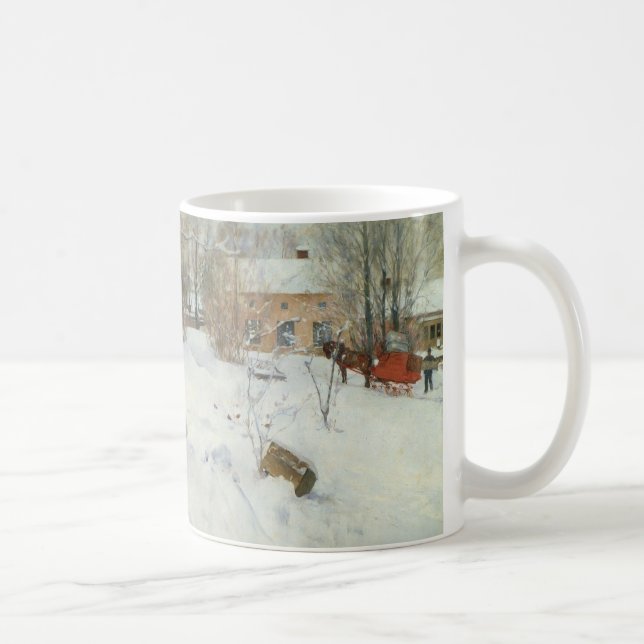 Caneca De Café Winter Motif Åsögatan (Direita)