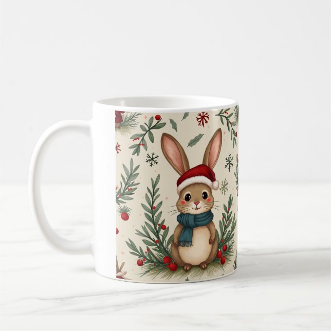 Caneca De Café Winter Wonderland Bunny (Esquerda)