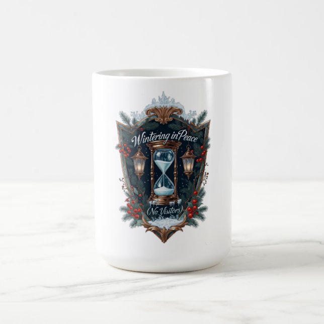 Caneca De Café Wintering in Peace (No Visitors) T-Shirt | Frosted (Centro)