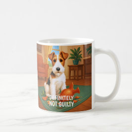 Caneca De Café Wire Fox Terrier - Definitely Not Guilty