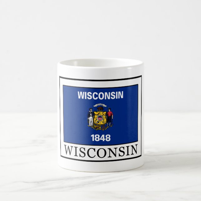 Caneca De Café Wisconsin (Centro)