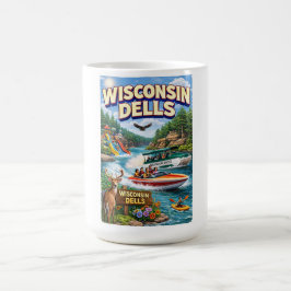 Caneca De Café Wisconsin Dells Adventure – Waterparks and Ducks