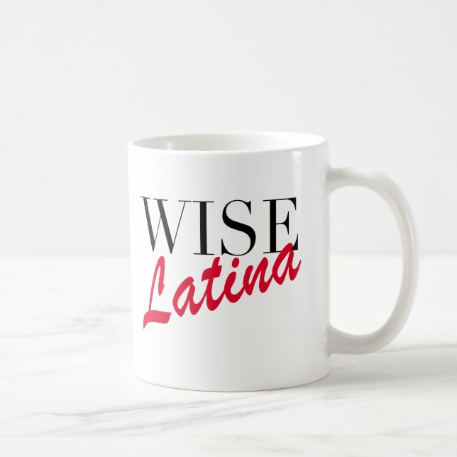 Caneca De Café Wise Latina (Direita)