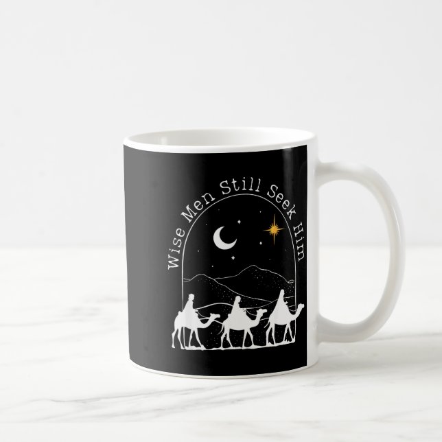 Caneca De Café Wise Men Still Seek Him Christian Christmas Jesus  (Direita)