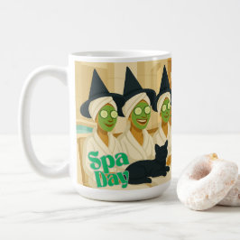 Caneca De Café Witch Spa Day Funny Humor