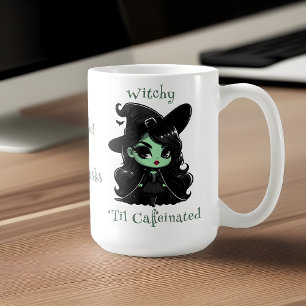 Caneca De Café Witchy Brew: Sapy Sips para a Magia do Dia a Dia