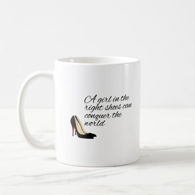 Caneca De Café With The Right Shoes Mug (Esquerda)