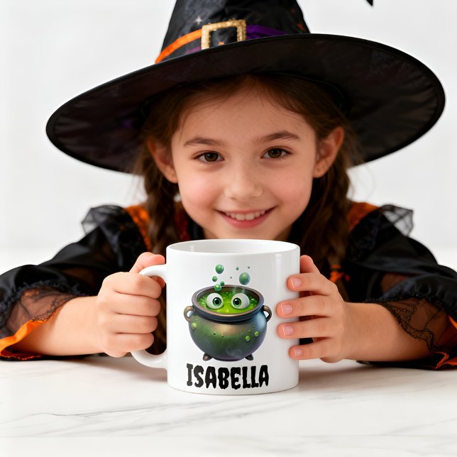 Caneca De Café Witold Cauldron Mug Spooky Halloween (Criador carregado)