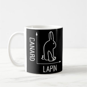Caneca De Café Wittgenstein Rabbit Duck Philosopher