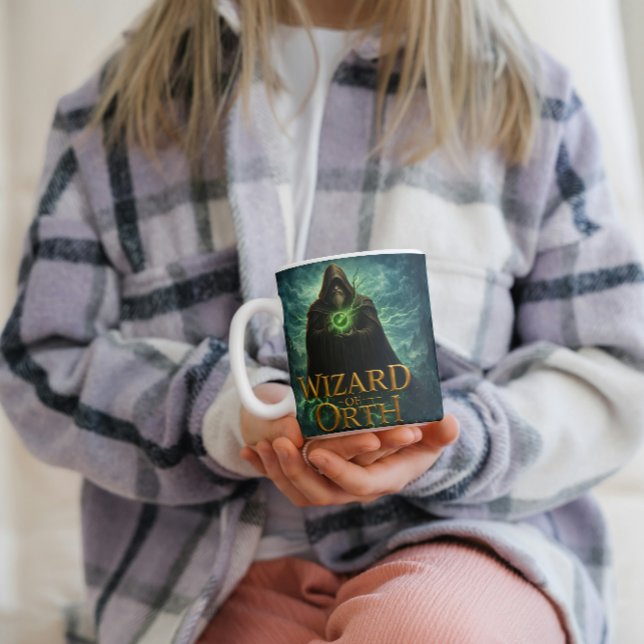 Caneca De Café Wizard of Orth Logo Mug (Criador carregado)