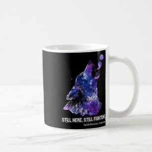 Caneca De Café Wolf Ainda Aqui Está Lutando Contra A Prevenção Do
