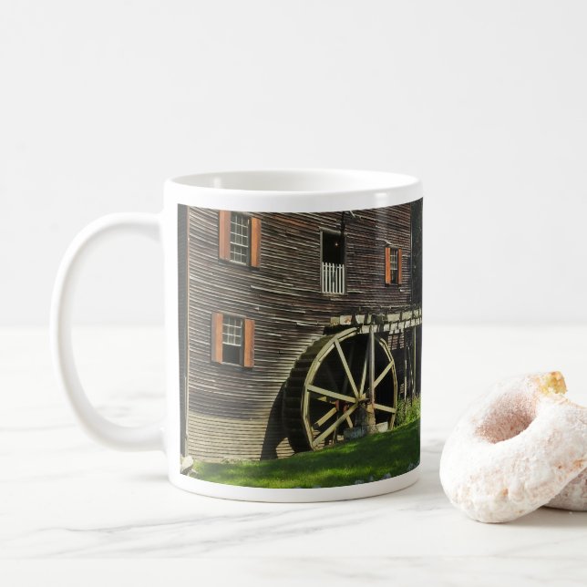 Caneca De Café Wolf Creek Grist Mill (Com Donut)