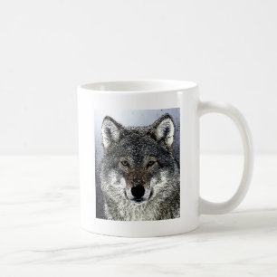 Caneca De Café Wolf Eyes