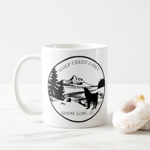 Caneca De Café Wolf Forest Cabin Rental Home Mounts