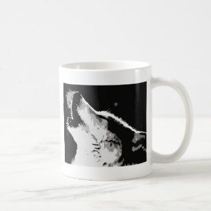 Caneca De Café Wolf Howling