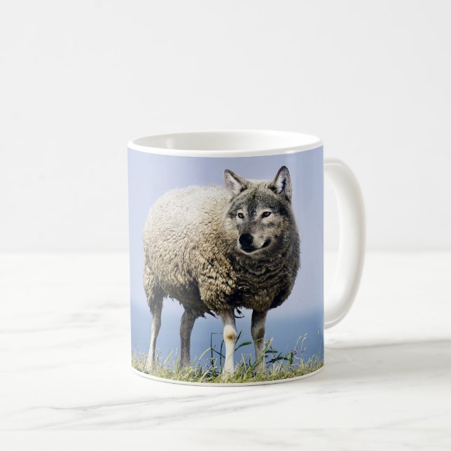 Caneca De Café Wolf in sheeps clothing (Frente Esquerda)