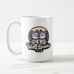 Caneca De Café Wolf Lovers Club - Werewolf Coffee Mug