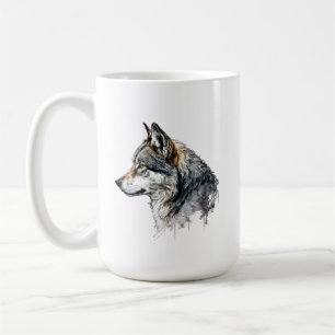 Caneca De Café Wolf Mug