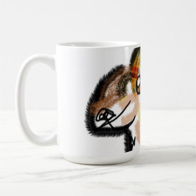 Caneca De Café Wolf outono (Esquerda)