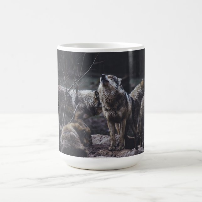 Caneca De Café Wolf Pack (Centro)