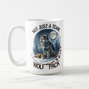 Caneca De Café Wolf Pack - Unidos pela Nature