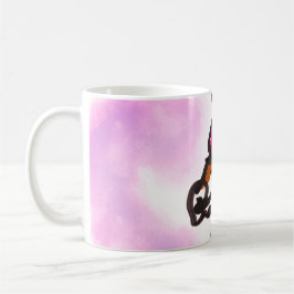 Caneca De Café Wolf run in autumn