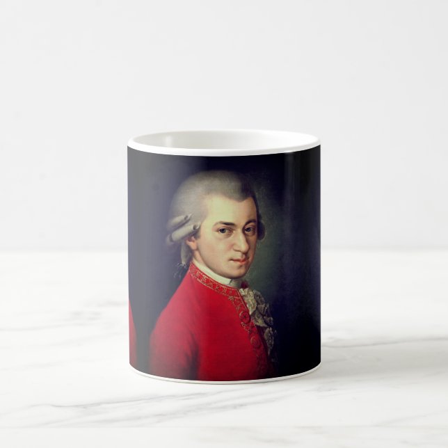 Caneca De Café Wolfgang Amadeus Mozart (Centro)