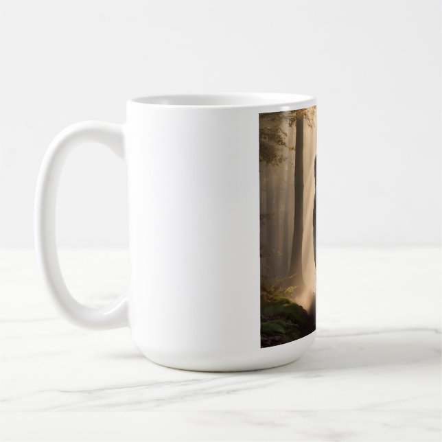 Caneca De Café Wolfhound Elegant Breed Coffee Mug (Esquerda)