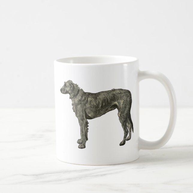 Caneca De Café Wolfhound irlandês (Direita)
