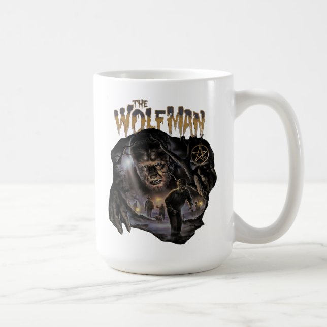 Caneca De Café Wolfman Mug (Direita)
