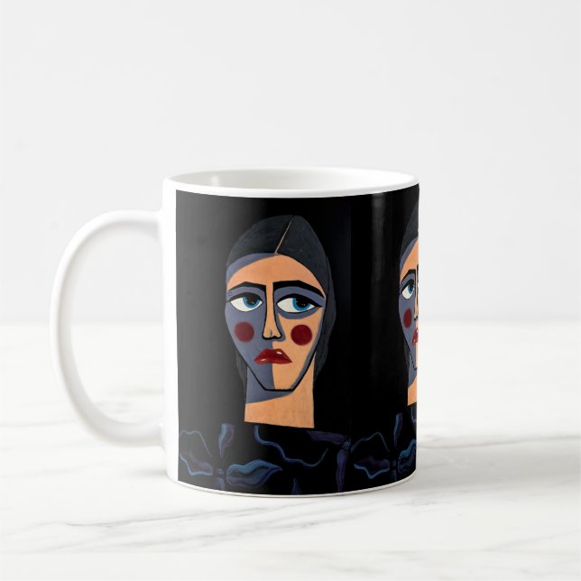 Caneca De Café "Woman (102)" (Esquerda)
