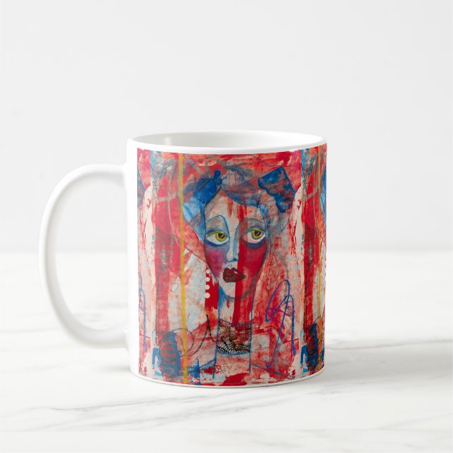 Caneca De Café "Woman (104)" (Esquerda)