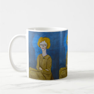 Caneca De Café "Woman with folded arms"