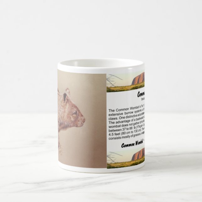 Caneca De Café Wombat (Centro)