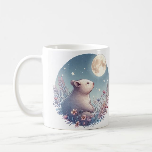 Caneca De Café Wombat Wonderland Mug (Esquerda)