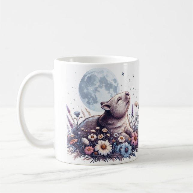 Caneca De Café Wombat Wonderland Mug (Esquerda)